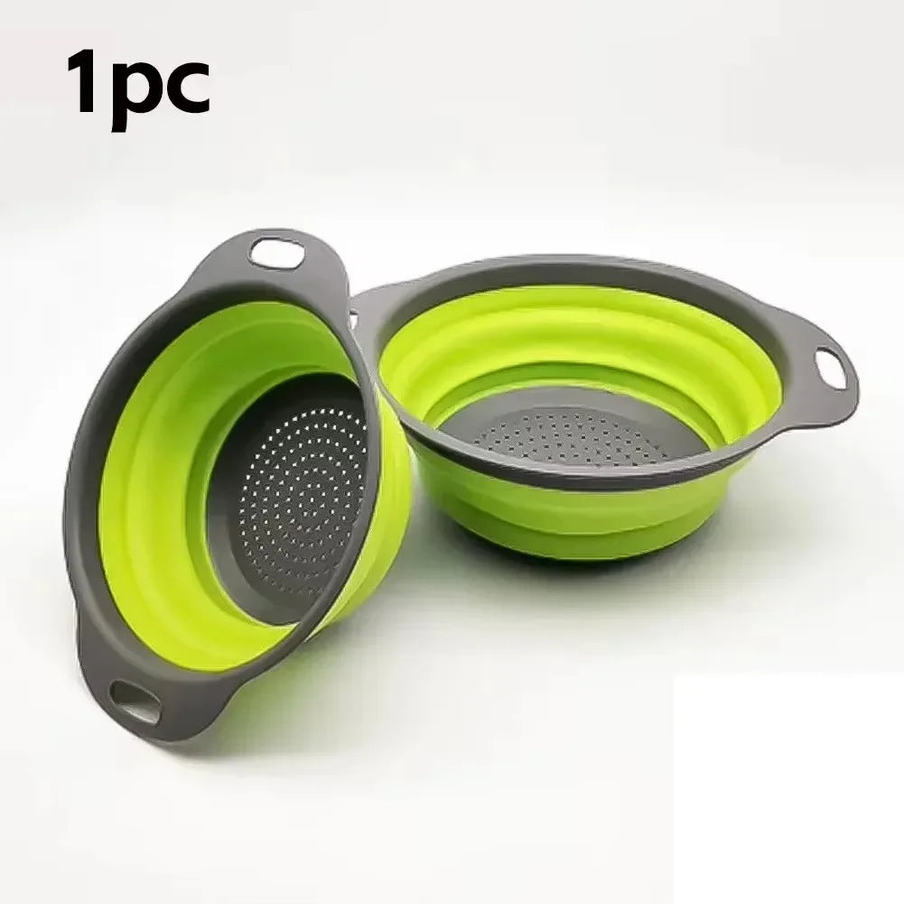 Foldable Silicone Drain Basket