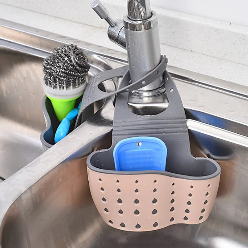 Double-Layer Sink Sponge Holder