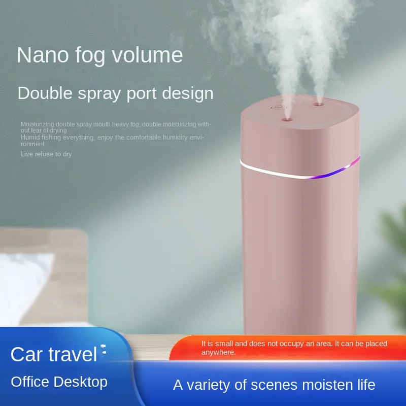Dual-Nozzle USB Humidifier