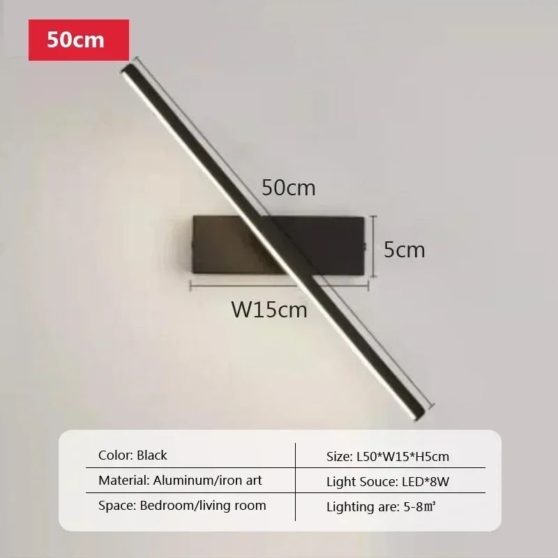 Modern Rotatable LED Wall Light
