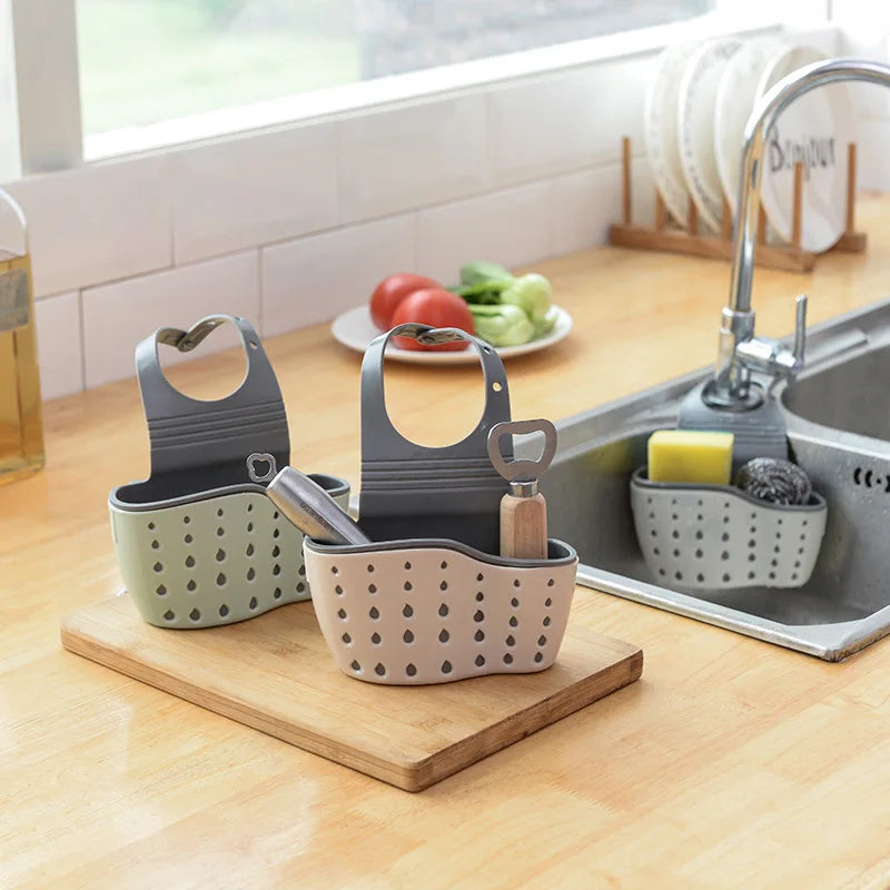 Double-Layer Sink Sponge Holder