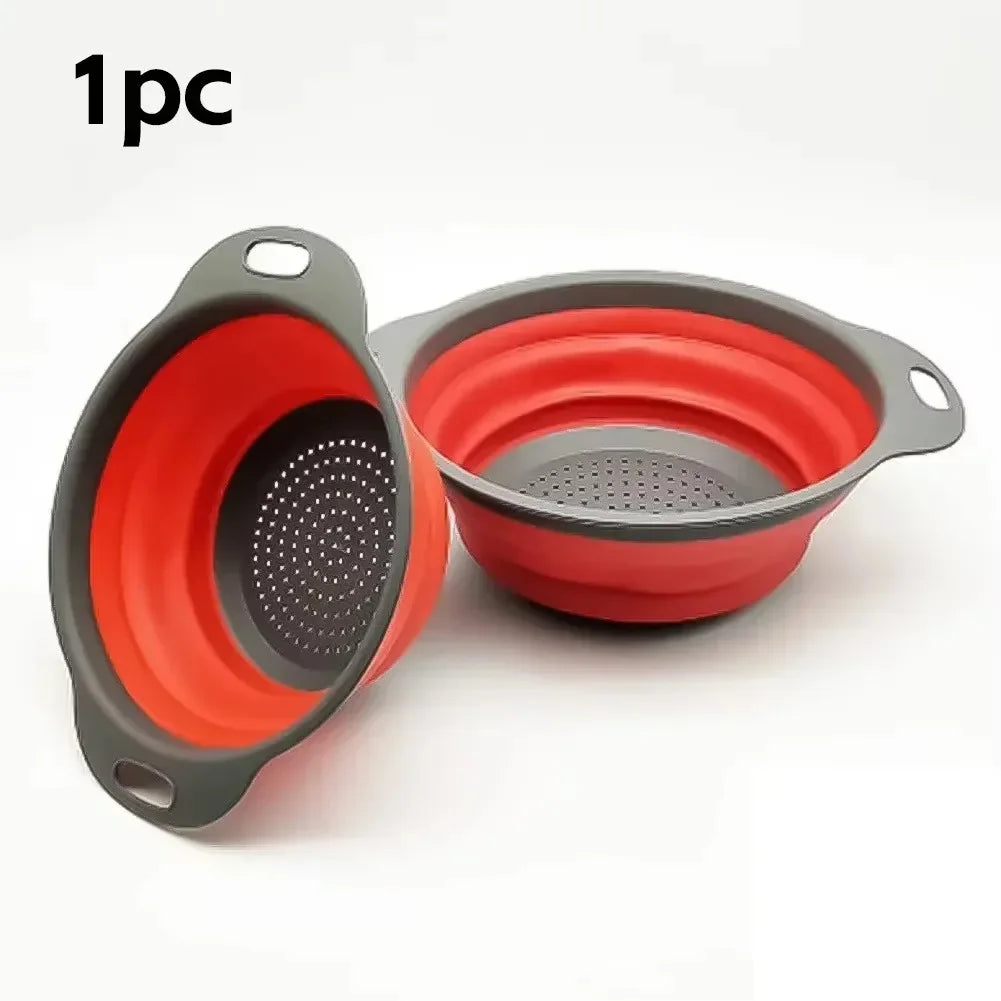 Foldable Silicone Drain Basket
