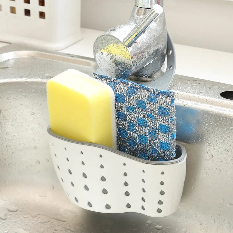 Double-Layer Sink Sponge Holder