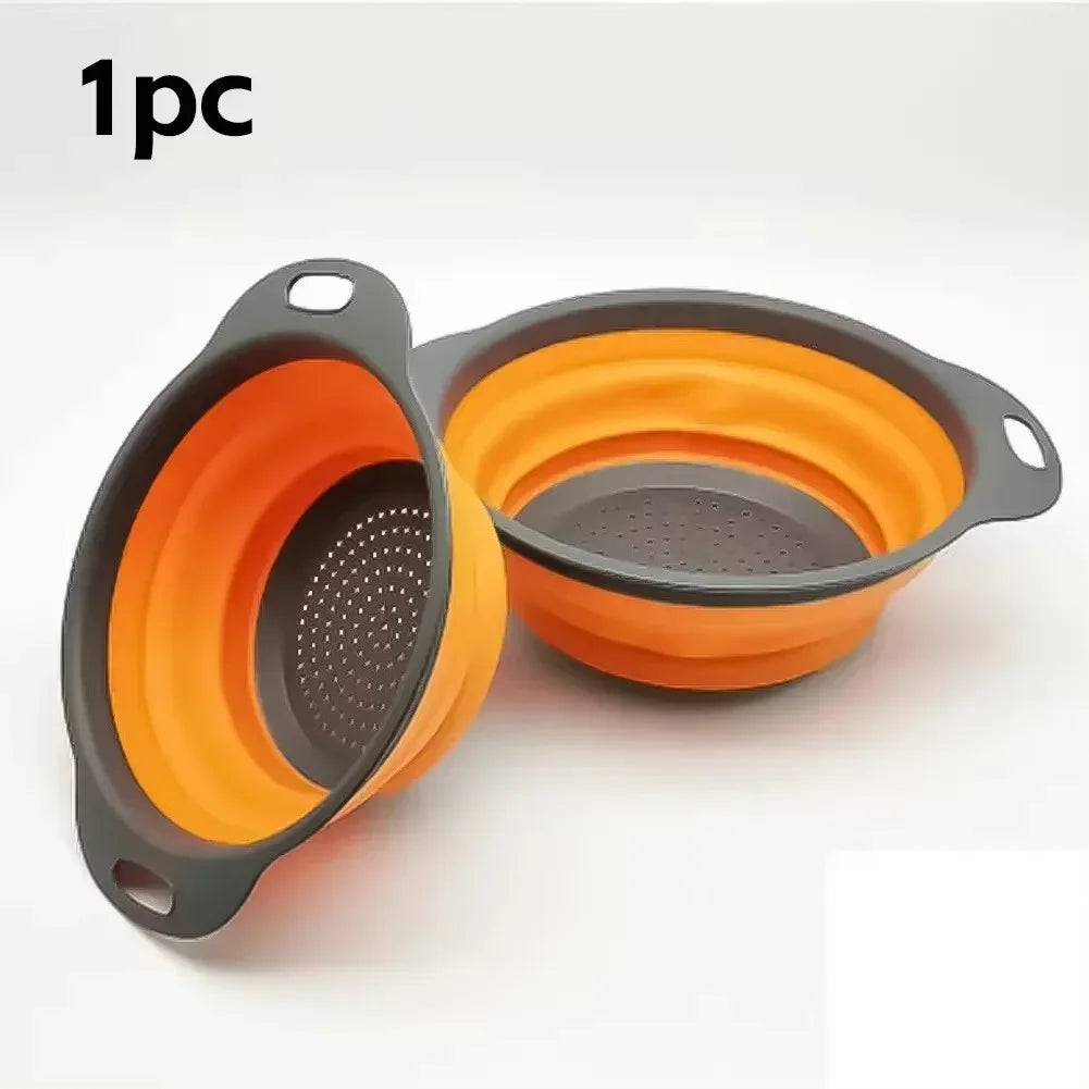 Foldable Silicone Drain Basket