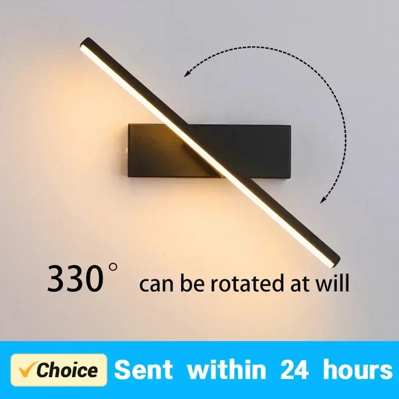 Modern Rotatable LED Wall Light
