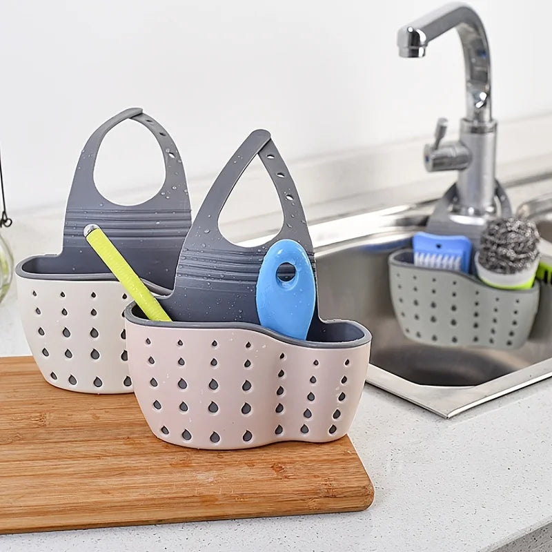 Double-Layer Sink Sponge Holder