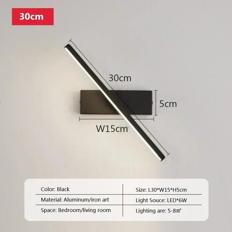 Modern Rotatable LED Wall Light