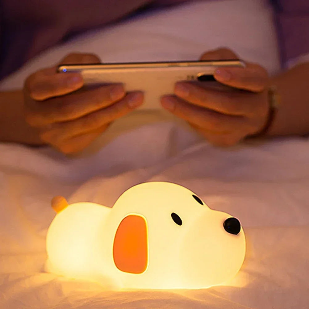 Cute Puppy Dog Night Light